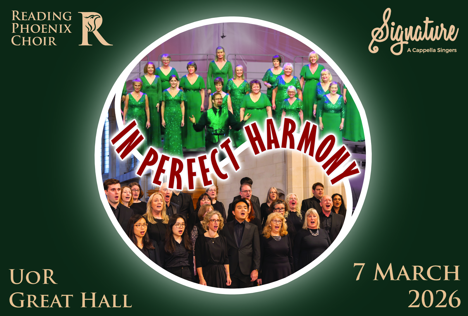 Concert: In Perfect Harmony Concert: In Perfect Harmony